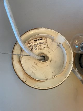 Lampadario Artemide Musa 1994