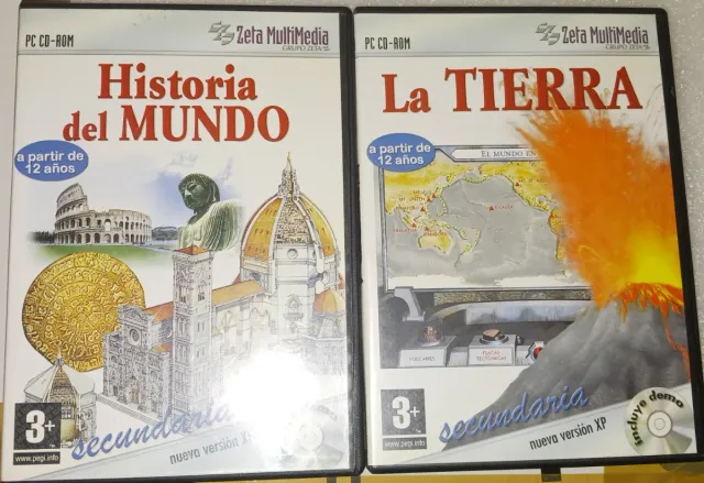 Juegos PC Educativos: Historia del Mundo y La Tier