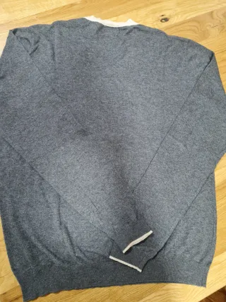 Jersey fino Mango H.E. Algodón-Cashmere Talla L