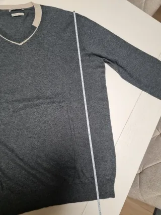 Jersey fino Mango H.E. Algodón-Cashmere Talla L