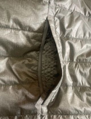 Chaqueta acolchada ligera verde