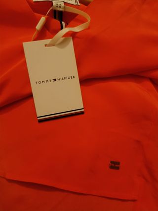 Camisa Tommy Hilfiger Naranja Talla L
