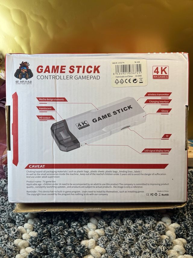 SJGAM M2 Game Stick 4K EmuELEC 4.3