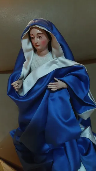 Preciosa Virgen de Gloria 50cm