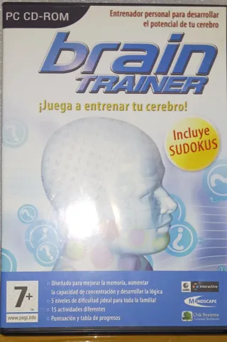 Brain Trainer PC CD-ROM Juego Educativo