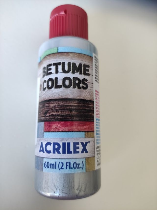 Betume Colors Acrilex 60ml Alumínio