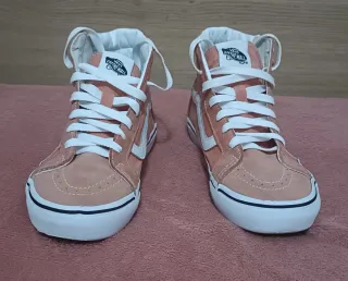 Zapatillas Vans Naranja Pastel Talla 36