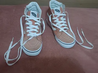 Zapatillas Vans Naranja Pastel Talla 36