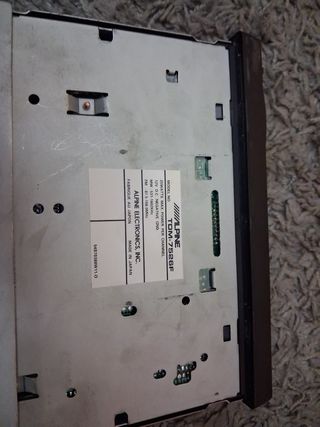 Alpine TDM-7526F Radio Coche Cassette