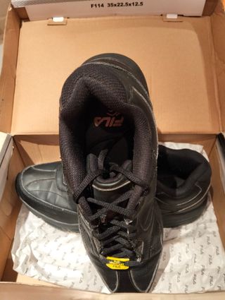 Zapatillas deportivas Fila hombre negras del 46