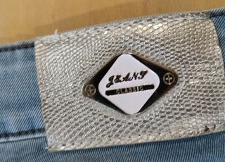 Pantalón vaquero pirata azul