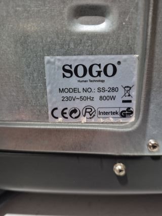 Horno Eléctrico Sogo Pequeño