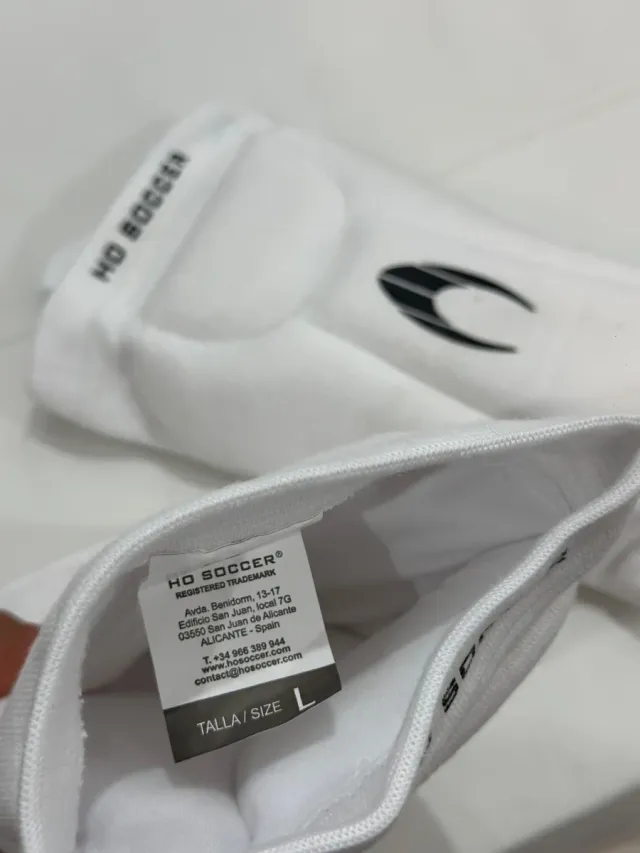 Rodilleras HO Soccer Blancas Fútbol