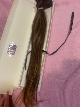 Extensiones de Clip rubio