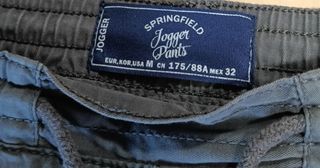 Pantalón Jogger Springfield Verde Oliva