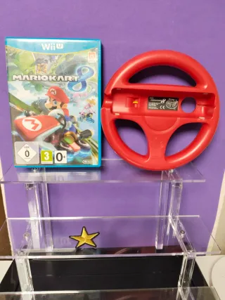🇪🇸 Mario Kart 8 Wii U + Volante Rojo