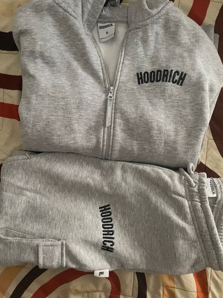 Hoodrich Chándal Gris Talla S