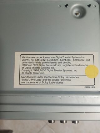 Centro Home Cinema JVC RX-ES1