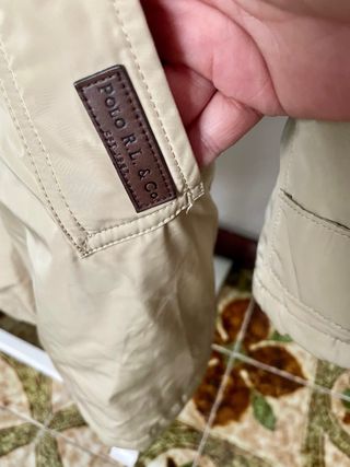 Abrigo Polo Ralph Lauren Beige Talla S