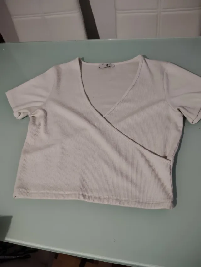 Camiseta Primark Talla L Blanca