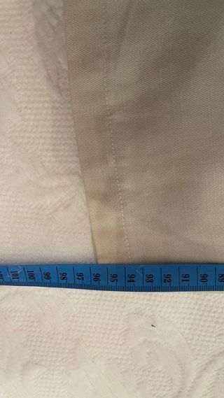Pantalón de pinzas beige