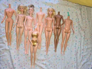 Lote Barbies y Cuerpos de Muñeca