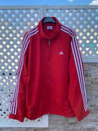 Chaqueta Adidas Vintage Roja