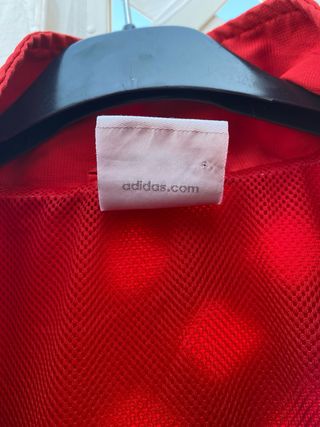 Chaqueta Adidas Vintage Roja