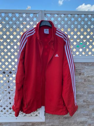 Chaqueta Adidas Vintage Roja