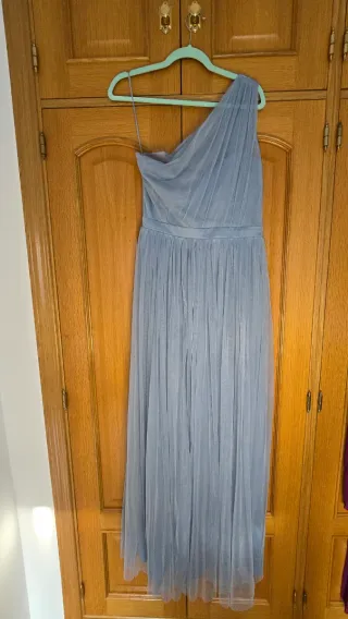 Vestido largo azul cielo NUEVO