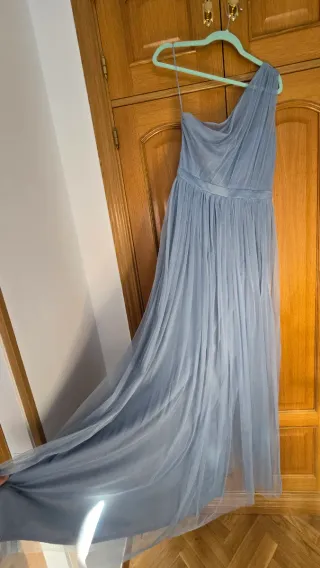 Vestido largo azul cielo NUEVO