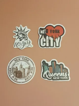 Pack de 50 Autocolantes da Cidade de Nova Iorque