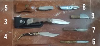 Collezione di coltelli antichi