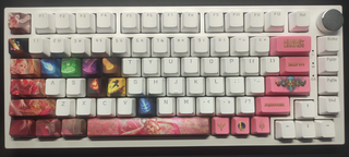 Teclado Mecánico Sona League of Legends Red Switch