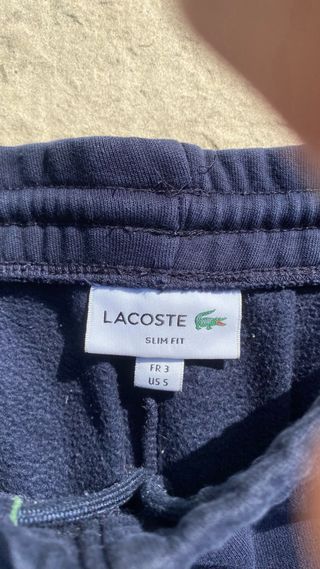 Conjunto chándal azul Lacoste