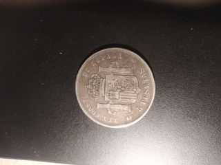 Moneda España 5 Pesetas 1888 Plata