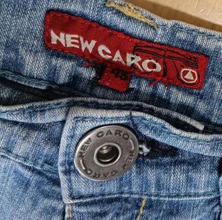 Pantalón vaquero pirata New Caro azul
