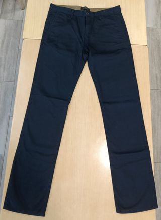 Pantalón Zara Azul Marino