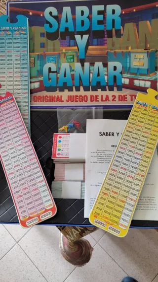 2 Juegos de Mesa Saber y Ganar y Maxi Bourse