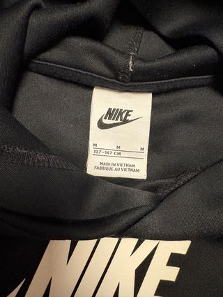 Chándal Nike niño negro
