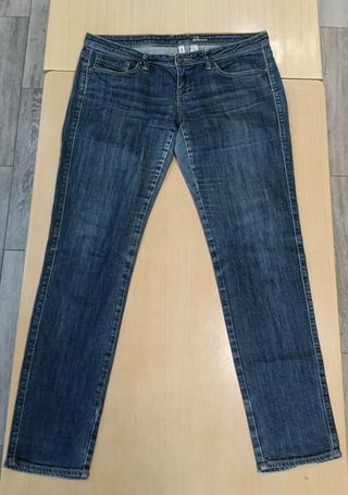 Pantalón vaquero MNG Jeans azul oscuro