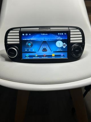 Radio Coche Multimedia Pantalla Fiat 500