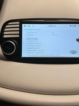 Radio Coche Multimedia Pantalla Fiat 500