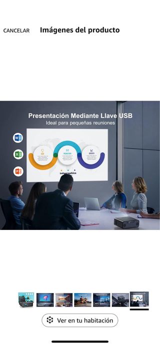 Proyector 4K Wimius P62 Auto Focus WiFi 6