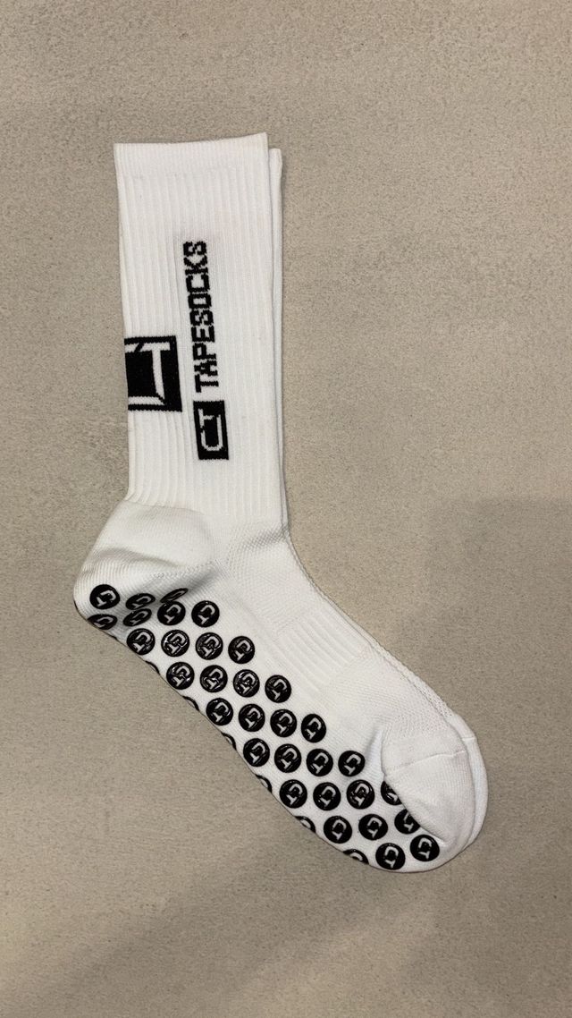 Calze sportive Tape-Socks bianche