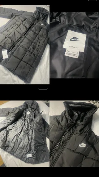 Chaqueta Nike XXL Negra Therm-Fit nueva