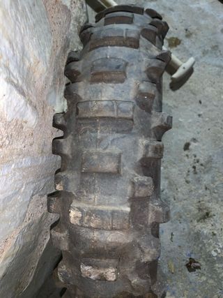 Cubierta trasera moto