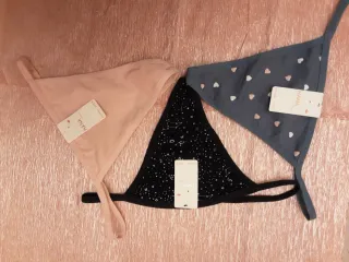 Lote 3 tangas talla M