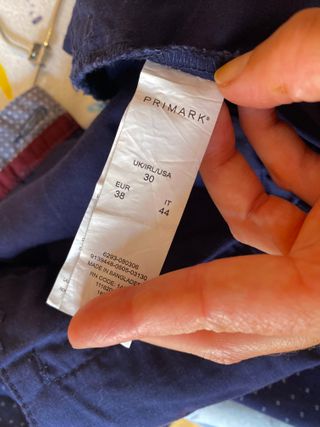 Bermuda de hombre Primark color azul Talla M