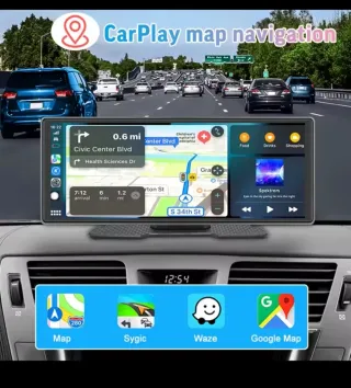 Pantalla Salpicadero Inalámbrica CarPlay
